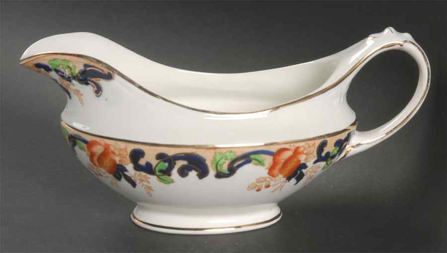Majestic (Smooth Edge) Gravy Boat by John Maddock & Sons-1