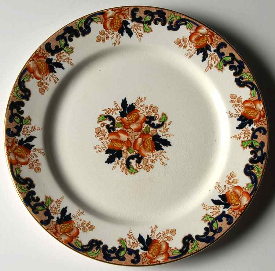 Majestic (Smooth Edge) Luncheon Plate by John Maddock & Sons-1