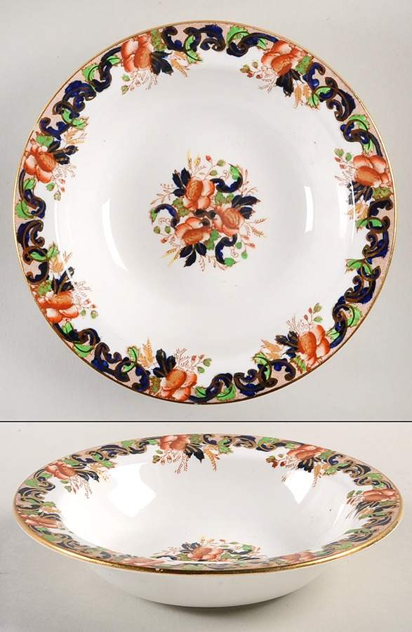 Majestic (Smooth Edge) Rim Cereal Bowl by John Maddock & Sons-1