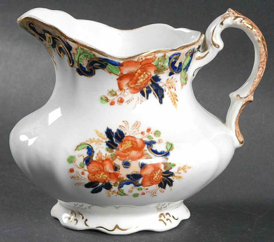 Majestic Multicolored (Scalloped) Creamer by John Maddock & Sons-1