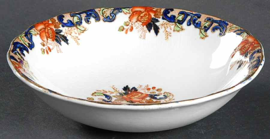 Majestic Multicolored (Scalloped) Coupe Cereal Bowl by John Maddock & Sons-1