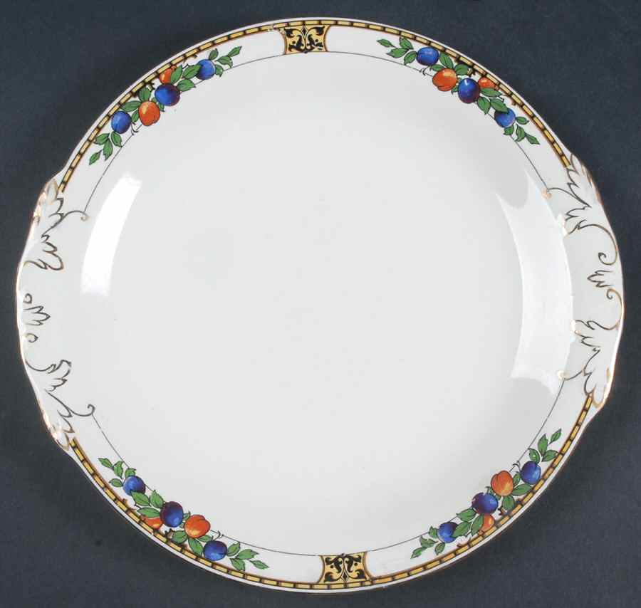 Manchester Handled Cake Plate by John Maddock & Sons-1