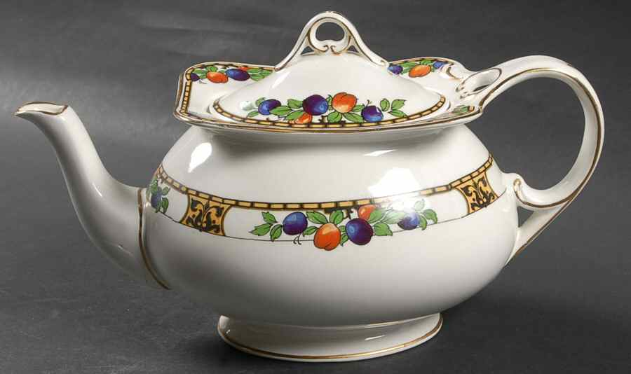 Manchester Teapot & Lid by John Maddock & Sons-1