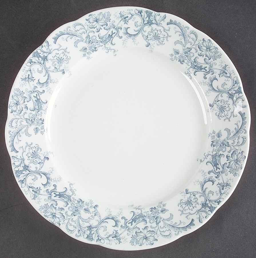 Meredith Blue Green Dinner Plate by John Maddock & Sons-1