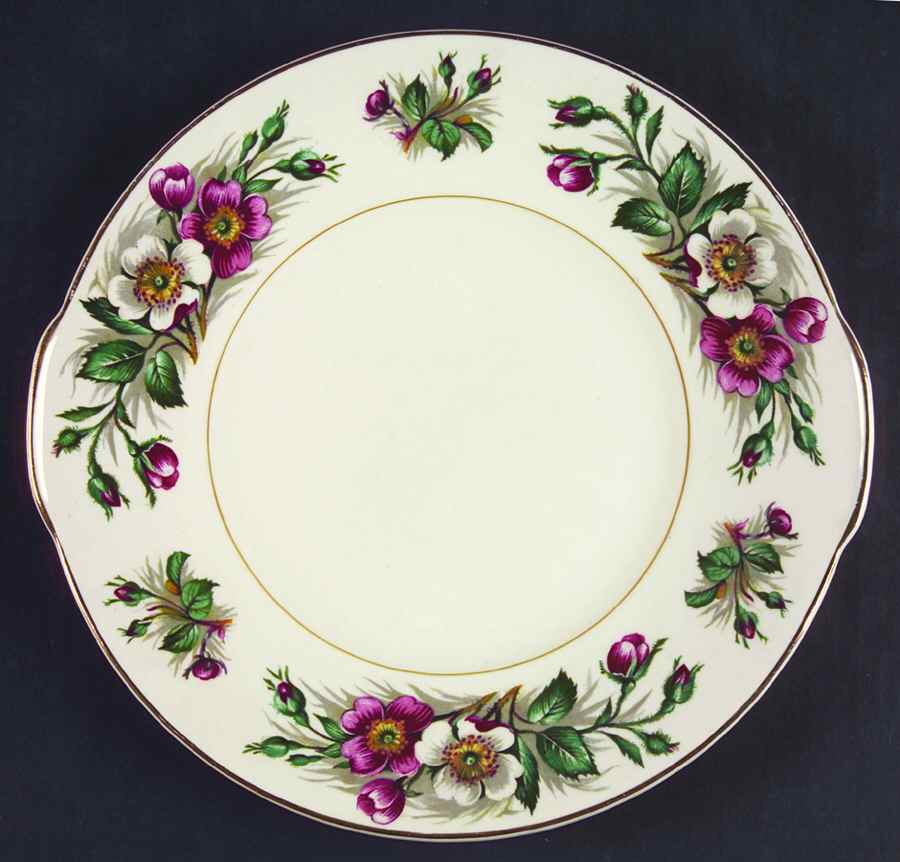 Montana Handled Cake Plate by John Maddock & Sons-1