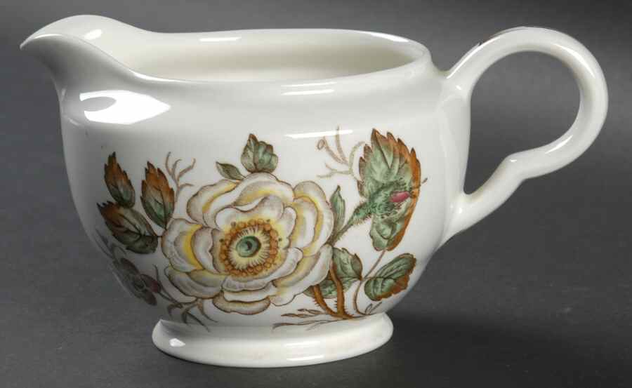 Old Rose Creamer by John Maddock & Sons-1