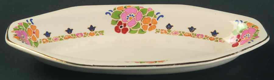 Pastel Underplate for Gravy Boat by John Maddock & Sons-1