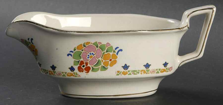Pastel Gravy Boat by John Maddock & Sons-1