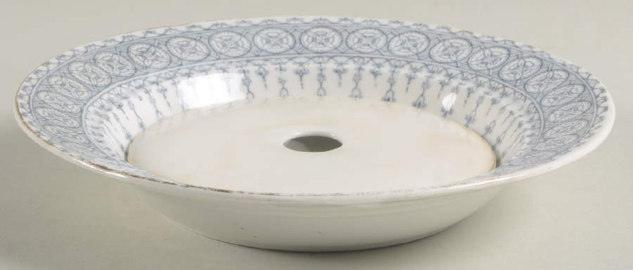 Premier Gray Round Butter No Lid by John Maddock & Sons-1