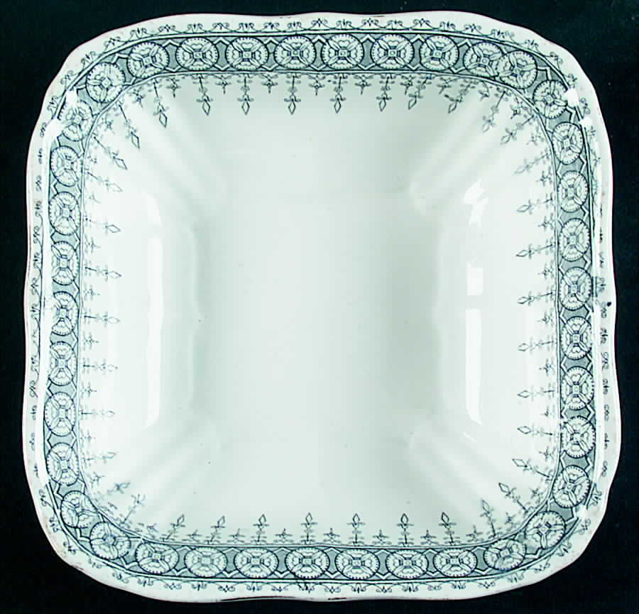 Premier Gray 8" Square Vegetable Bowl by John Maddock & Sons-1