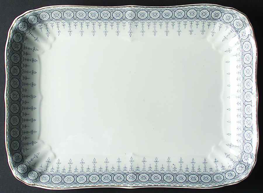 Premier Gray 13" Rectangular Serving Platter by John Maddock & Sons-1