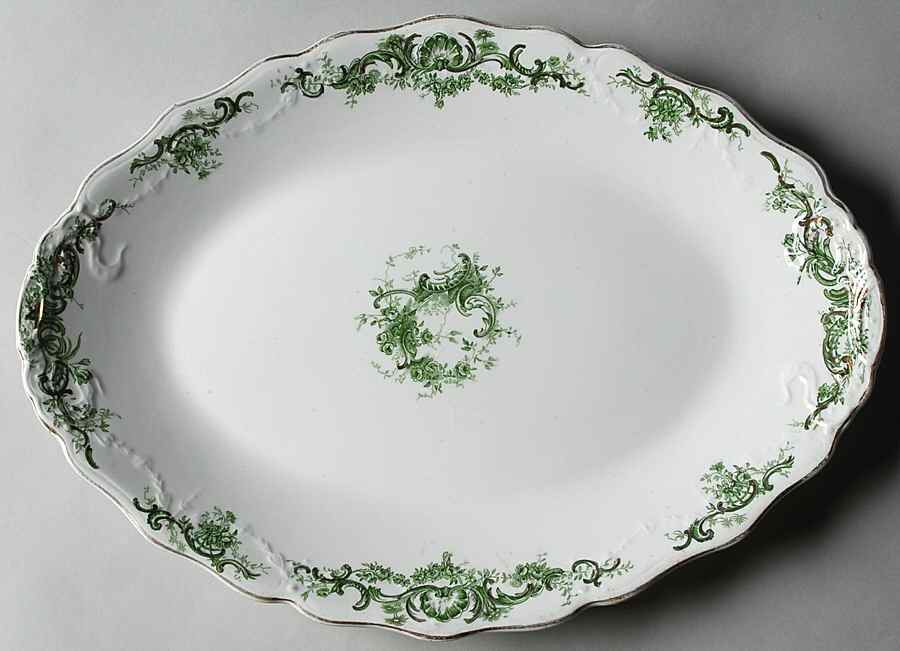 Rhine 12" Oval Serving Platter by John Maddock & Sons-1