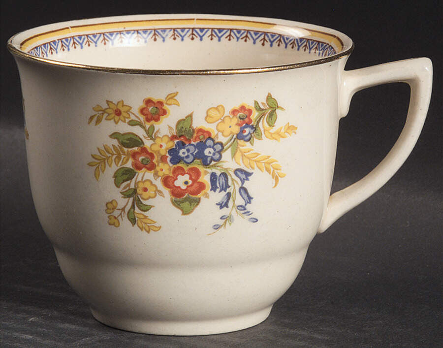 Royal Cameronian Flat Cup by John Maddock & Sons-1