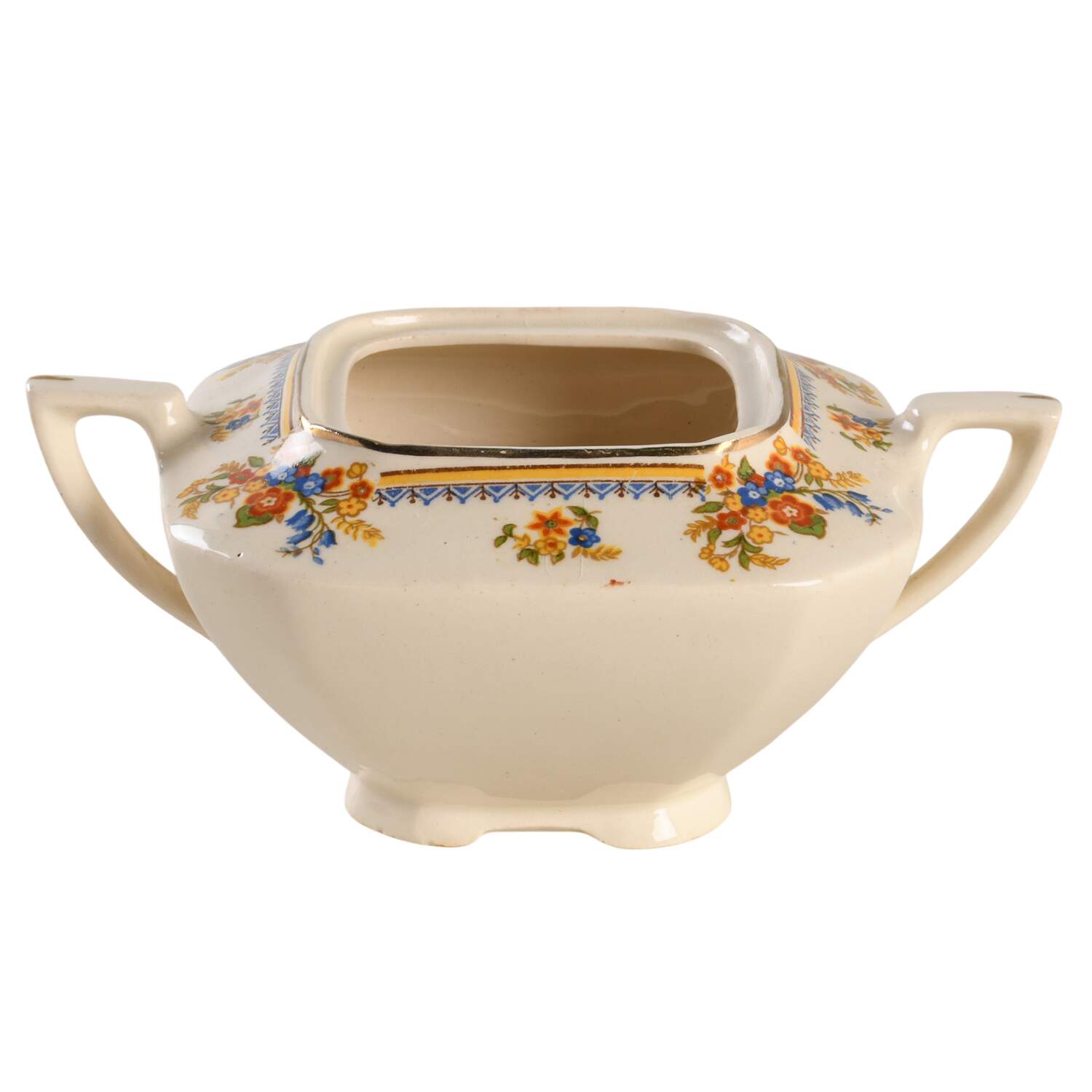 Royal Cameronian Sugar Bowl No Lid by John Maddock & Sons-1