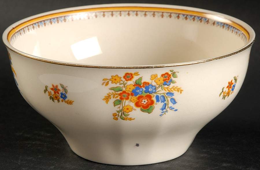 Royal Cameronian Cranberry Bowl by John Maddock & Sons-1