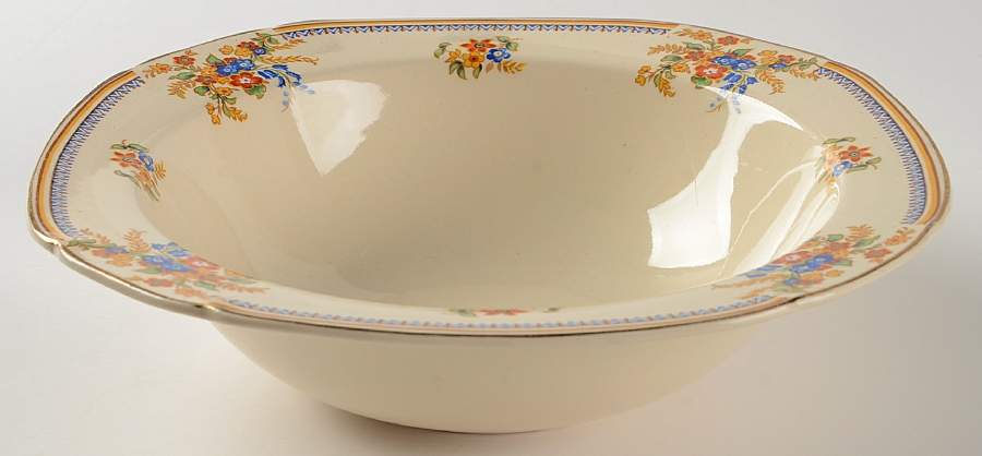 Royal Cameronian Round Vegetable No Lid by John Maddock & Sons-1