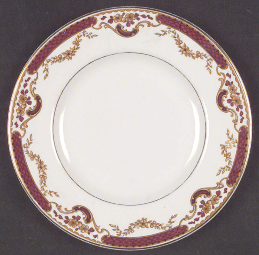 Royal Bread & Butter Plate by John Maddock & Sons-1