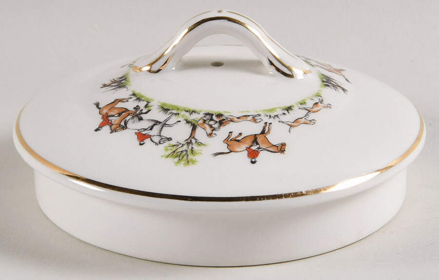 Tally Ho Lid for Teapot by John Maddock & Sons-1