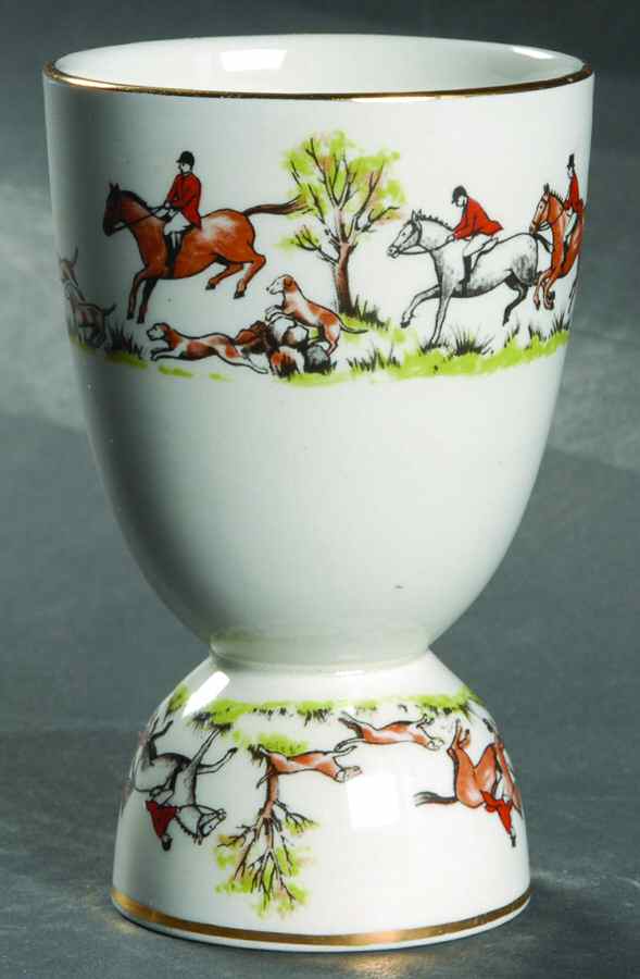Tally Ho Double Egg Cup by John Maddock & Sons-1