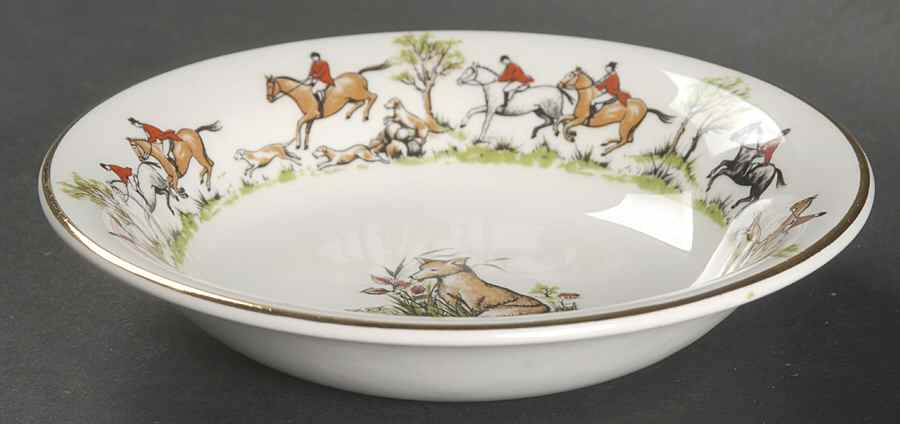 Tally Ho Fruit/Dessert (Sauce) Bowl by John Maddock & Sons-1