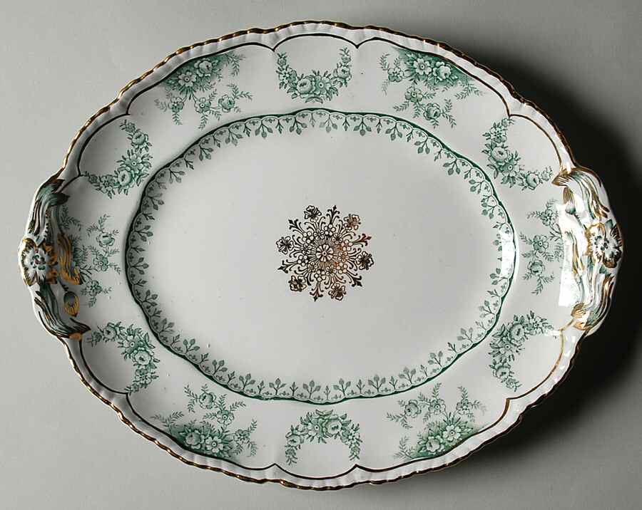 Warwick 12" Oval Serving Platter by John Maddock & Sons-1