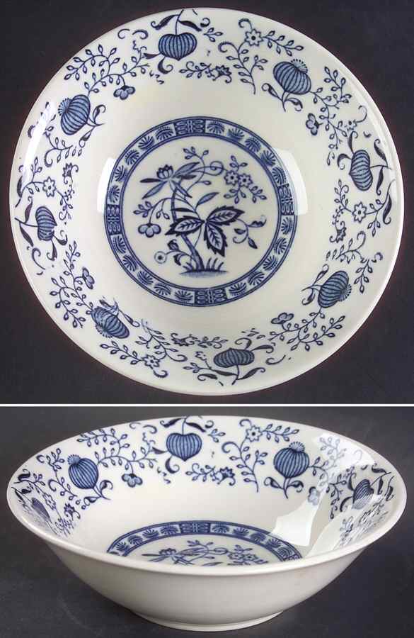 Blue Onion Coupe Cereal Bowl by Mayfair (Japan)-1