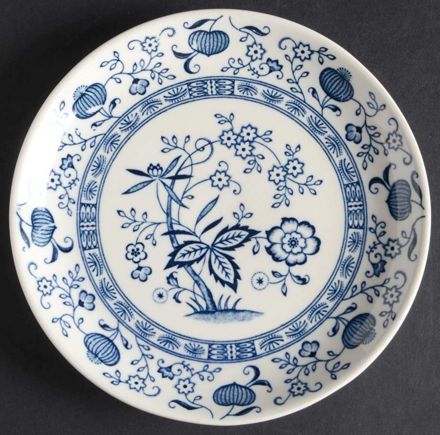 Blue Onion Bread & Butter Plate by Mayfair (Japan)-1