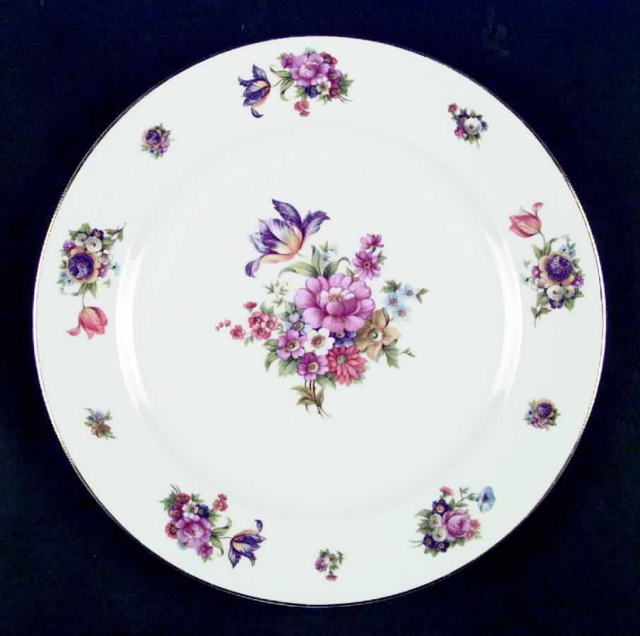 Springtime Dinner Plate by J S Maier-1