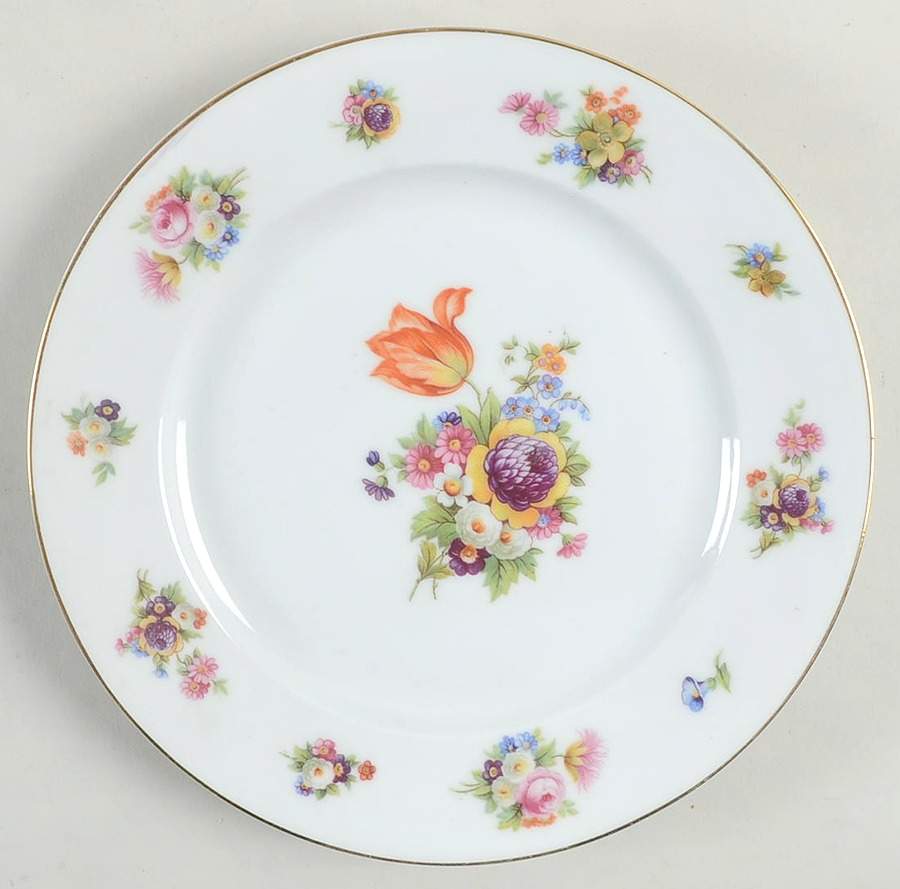 Springtime Salad Plate by J S Maier-1