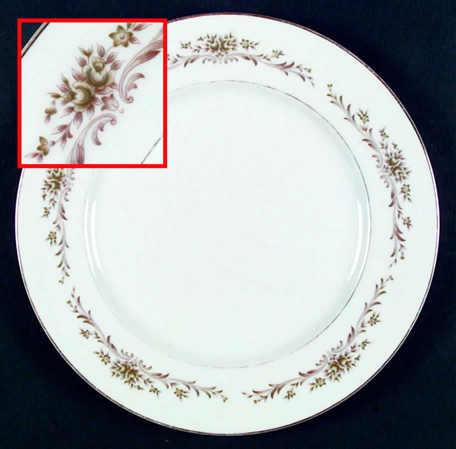 Charlotte Dinner Plate by Majestic (Japan)-1