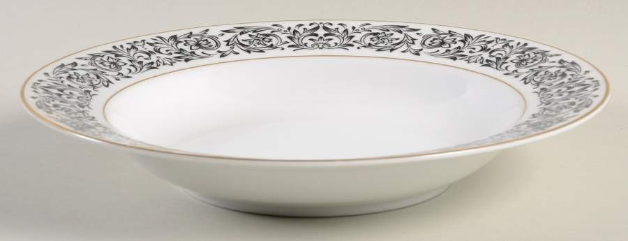 Corona Rim Soup Bowl by Majestic (Japan)-1