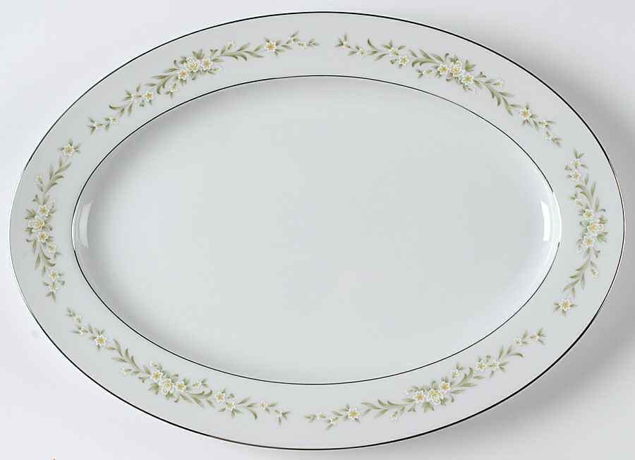 Greenbrier 14" Oval Serving Platter by Majestic (Japan)-1