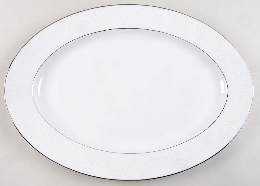 Plymouth 16" Oval Serving Platter by Majestic (Japan)-1