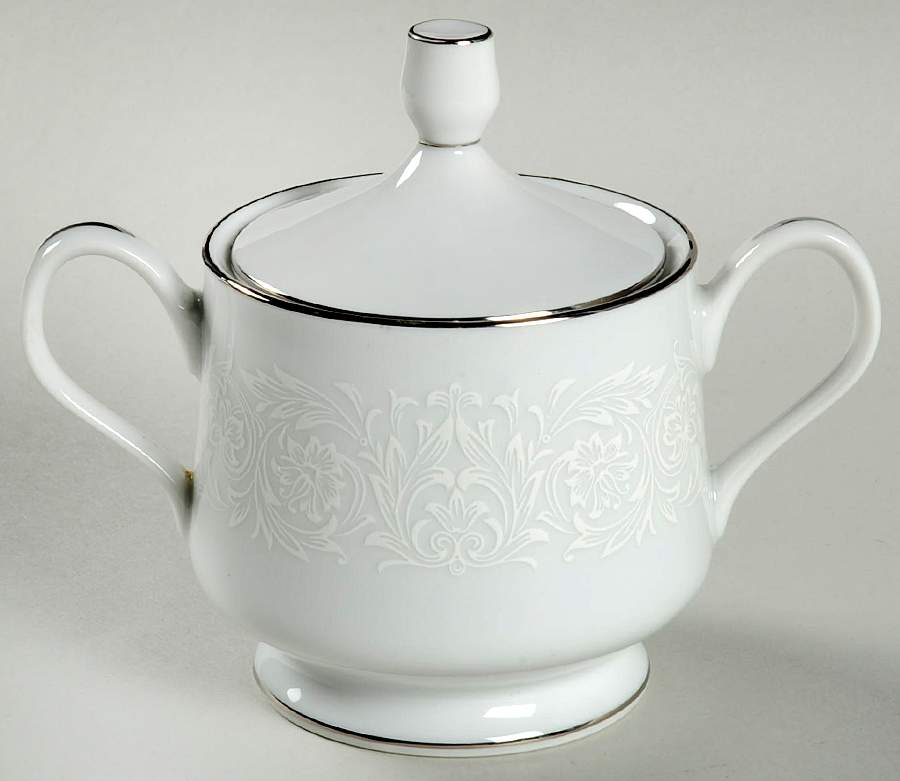 Plymouth Sugar Bowl & Lid by Majestic (Japan)-1