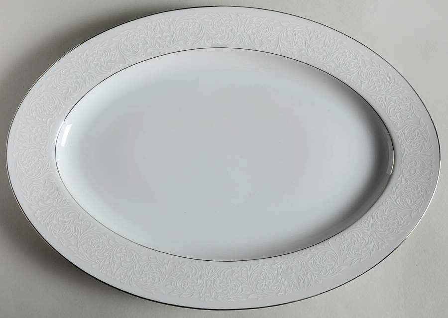 Plymouth 14" Oval Serving Platter by Majestic (Japan)-1