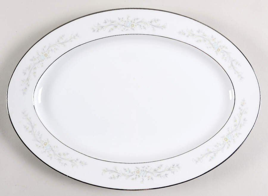 Portofino 14" Oval Serving Platter by Majestic (Japan)-1