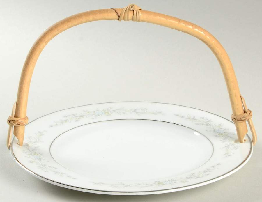 Portofino 5 3/8"-5 5/8" Bamboo Handled Serving Plate  HC by Majestic (Japan)-1