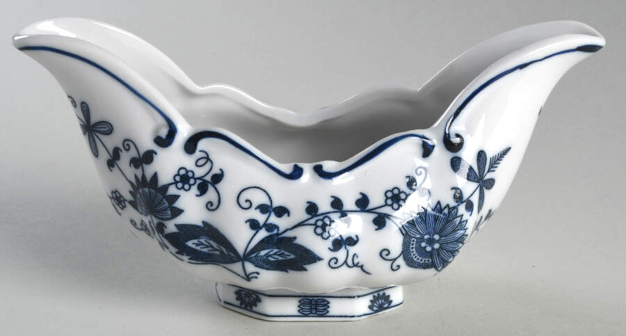 Blue Onion Small Basket, No Handle by Seymour Mann-1