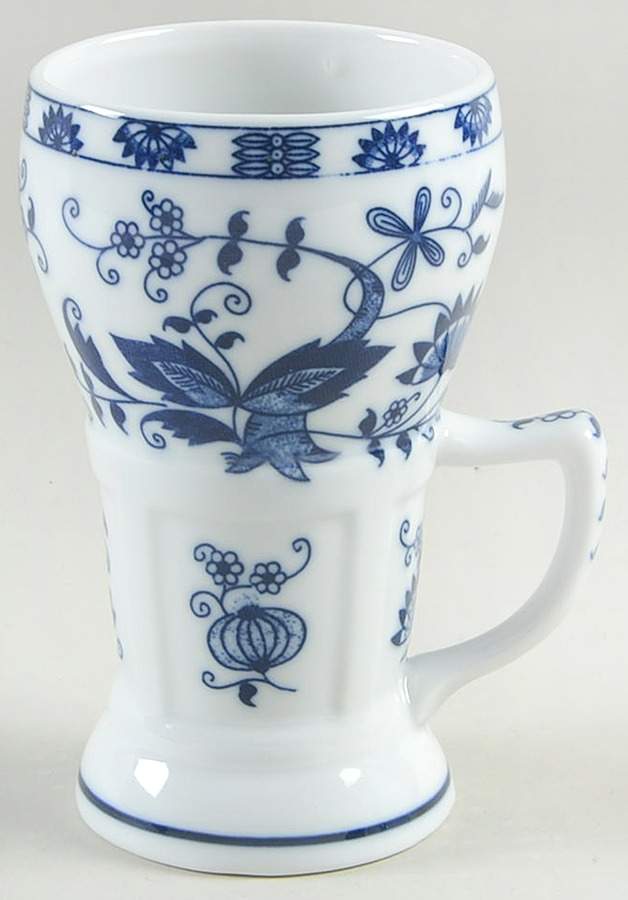 Blue Onion Ice Cream Soda Mug by Seymour Mann-1