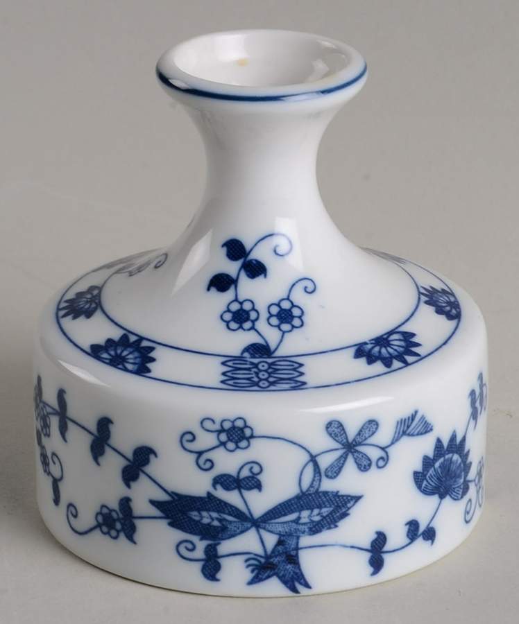 Blue Onion 3" Bud Vase by Seymour Mann-1