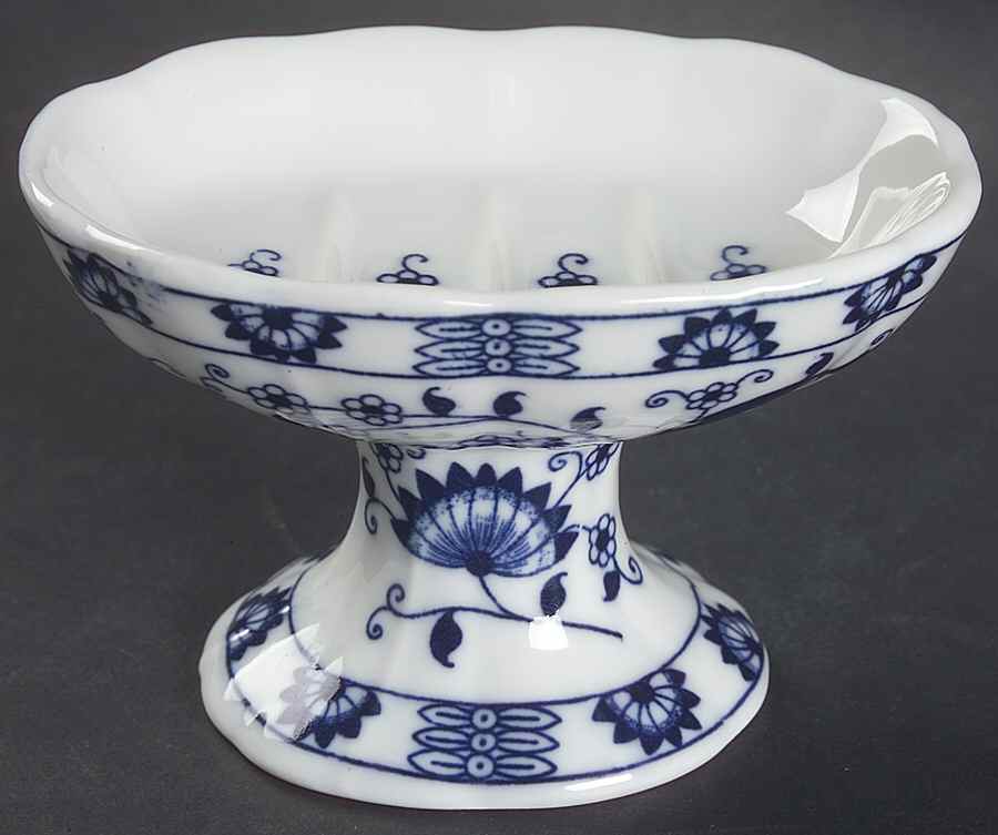 Blue Onion Soap Dish by Seymour Mann-1