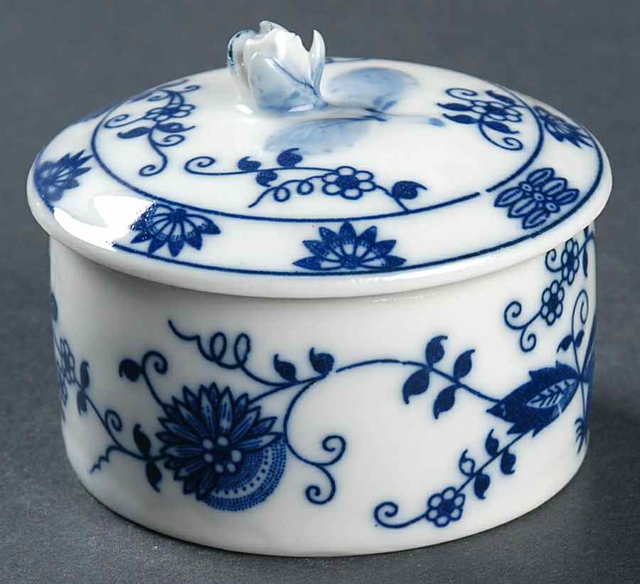 Blue Onion Pill Box by Seymour Mann-1