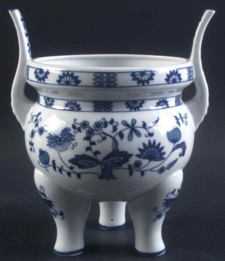 Blue Onion 8" Planter by Seymour Mann-1