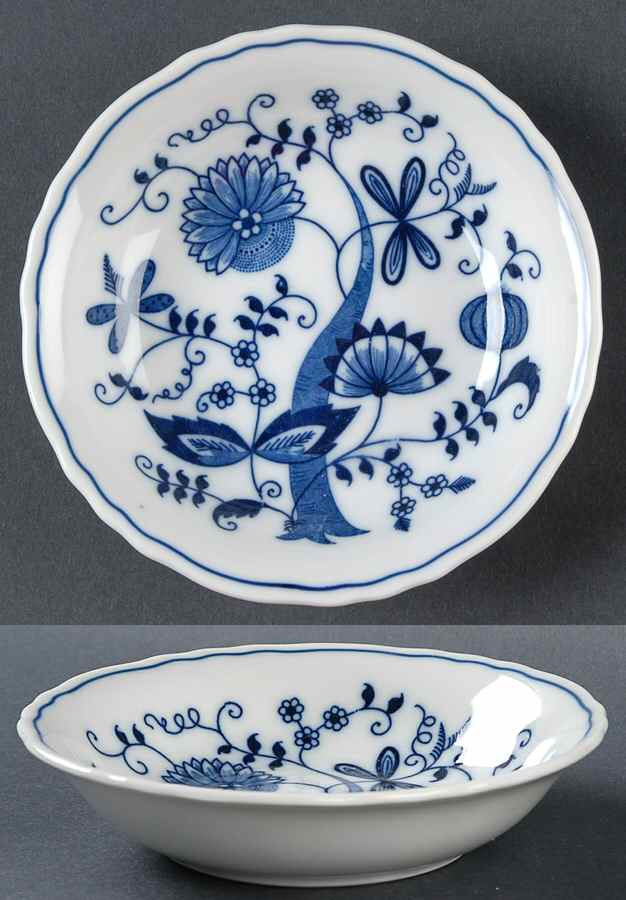 Blue Onion Fruit/Dessert (Sauce) Bowl by Seymour Mann-1