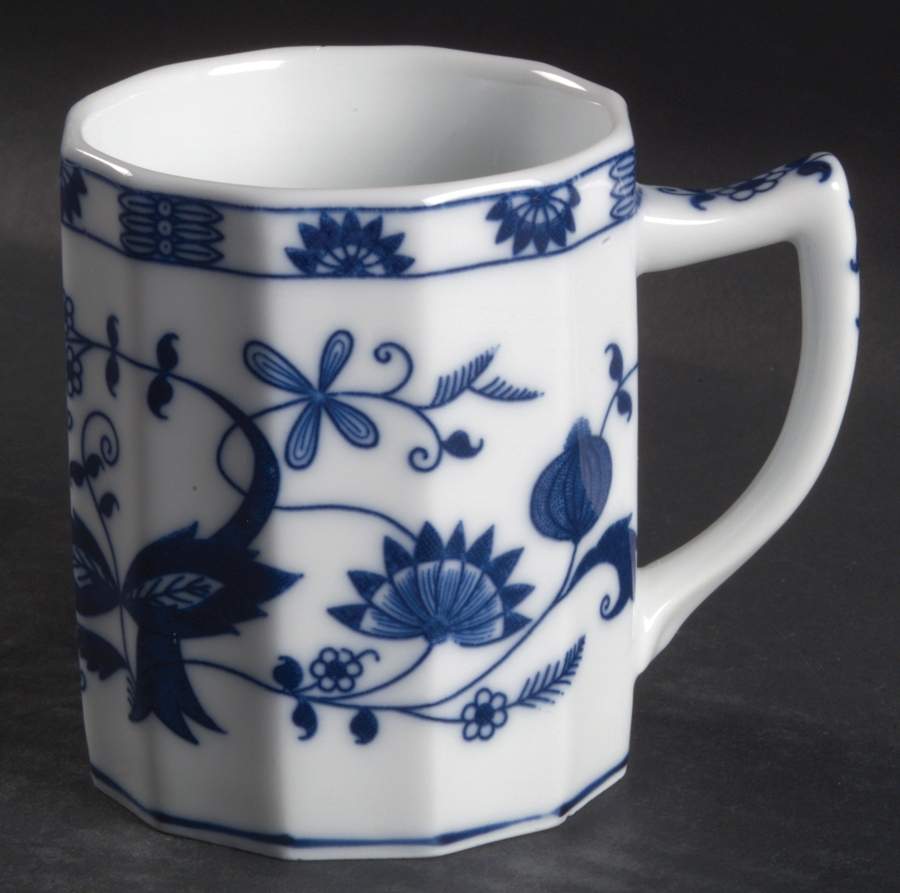 Blue Onion Mug by Seymour Mann-1