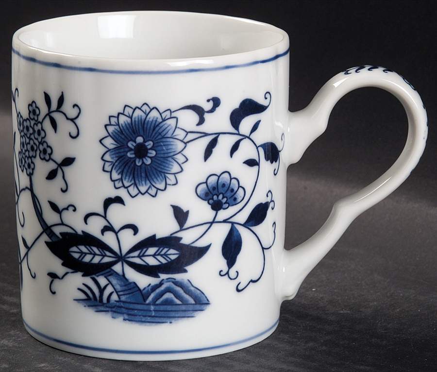 Blue Onion Mug by Seymour Mann-1