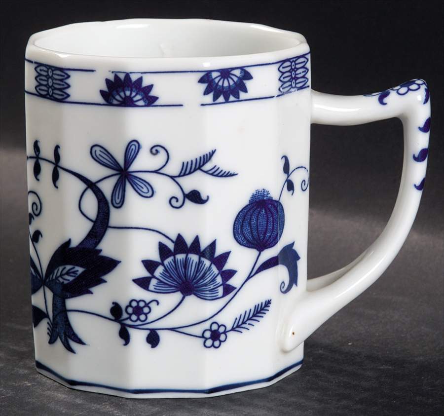 Blue Onion Mug by Seymour Mann-1