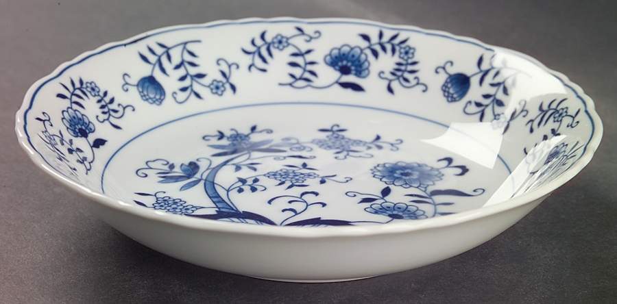 Blue Onion Coupe Soup Bowl by Seymour Mann-1