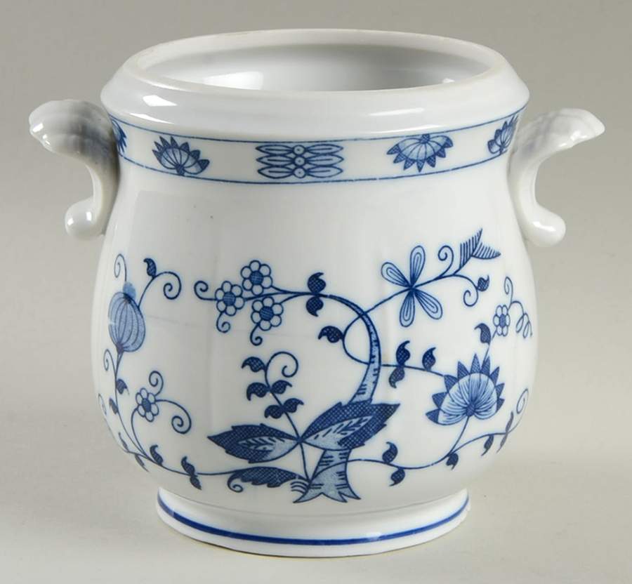 Blue Onion Cachepot by Seymour Mann-1