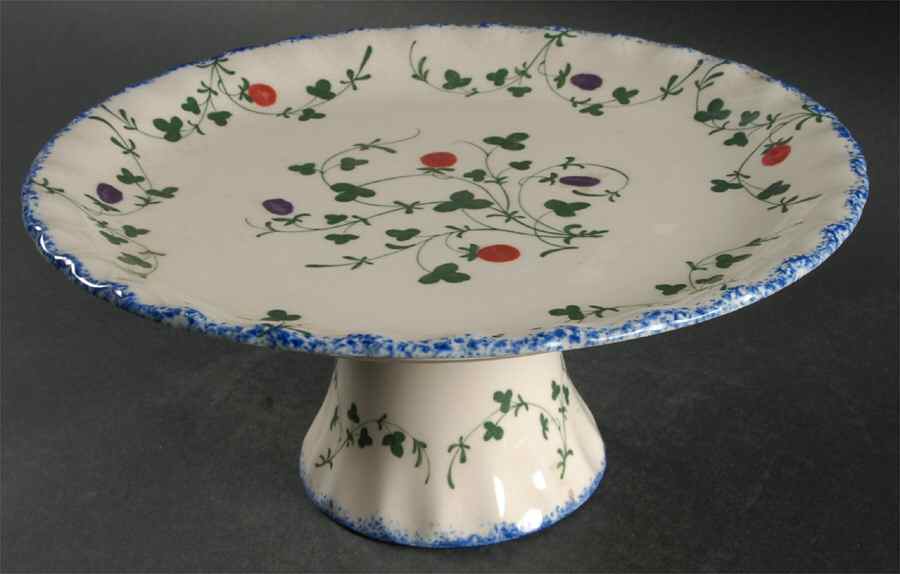 Cote Basque 10" Diameter Pedestal Cake Stand by Seymour Mann-1